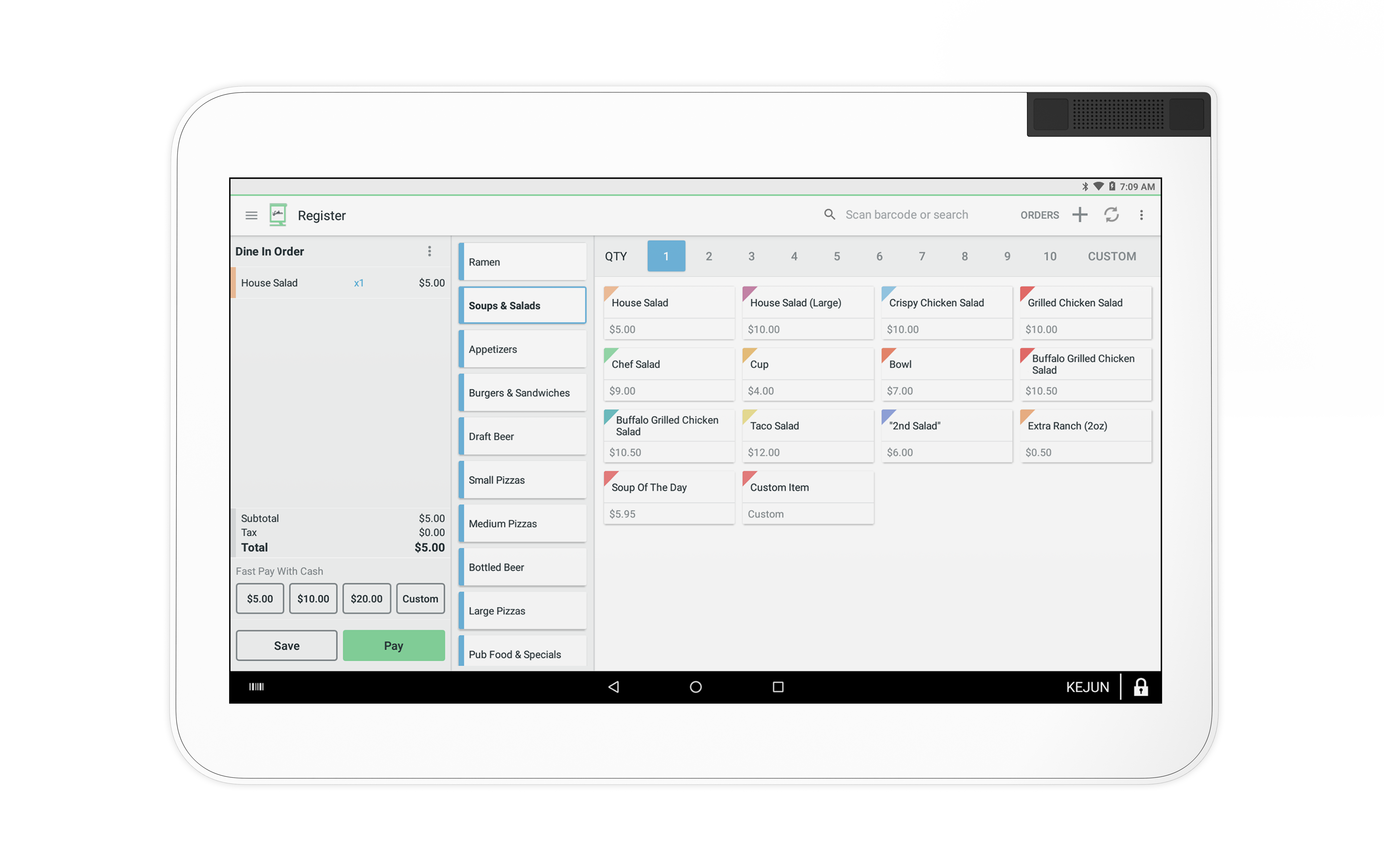 Customizable and scalable